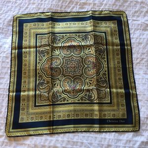 Christian Dior Silk Scarf